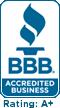 Better Business Bureau A+ Award Badge